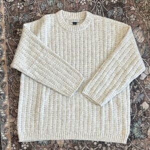 Aerie Grey Oversized Sweater